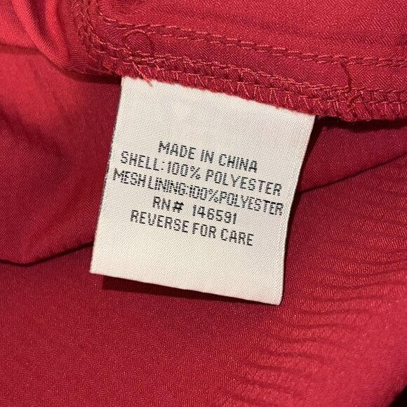 Drake Waterfowl Alabama Crimson Tide Shirt Small Red Vented Button Down Fishing - Picture 8 of 8